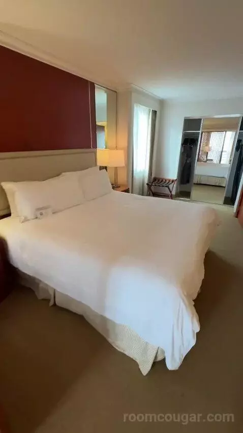 1 Bedroom Junior Suite, 1 King, Some City View, Water View, Corner Room (#1222) bed picture #6