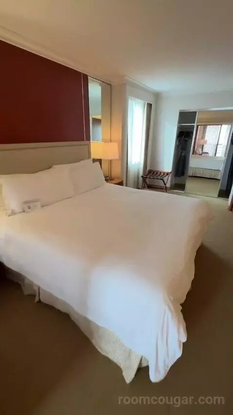 1 Bedroom Junior Suite, 1 King, Some City View, Water View, Corner Room (#1222) bed picture #7