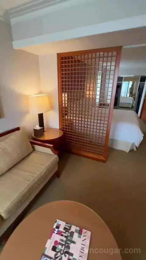 1 Bedroom Junior Suite, 1 King, Some City View, Water View, Corner Room (#1222) bed picture #2