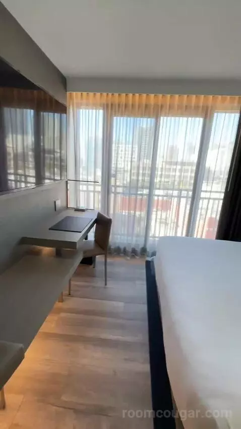 King Room with Balcony and Street View (#715) bed picture #1