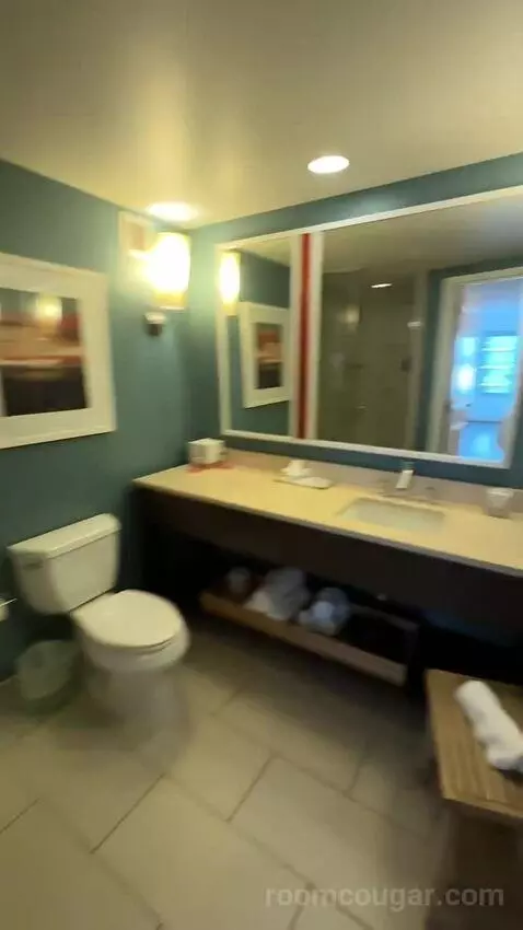 Premium Queen Room with Two Queen Beds and Village View (#804) bathroom picture #2