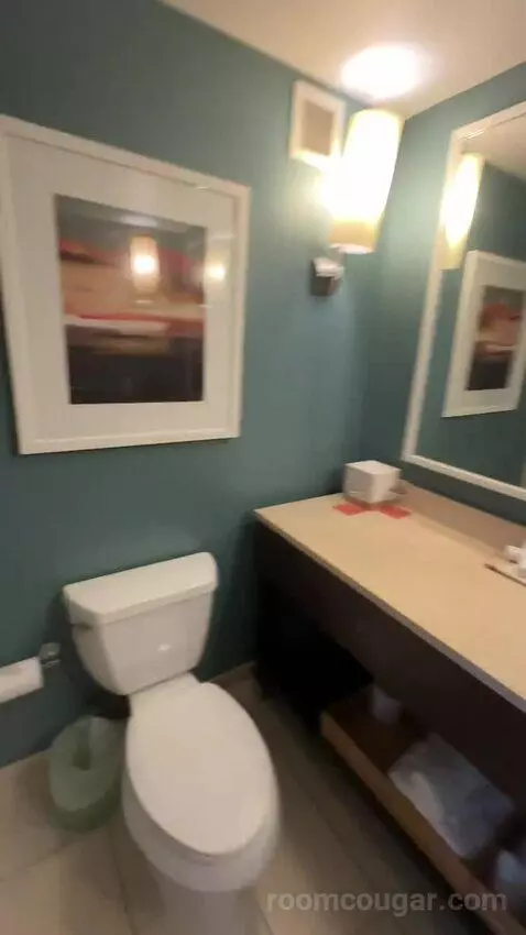 Premium Queen Room with Two Queen Beds and Village View (#804) bathroom picture #7