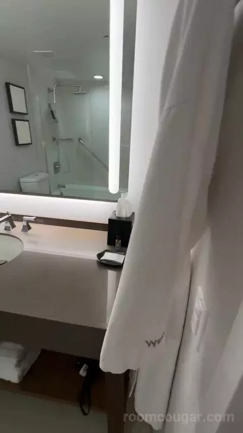 Double Room with Two Double Beds and City View (#821) bathroom picture #11