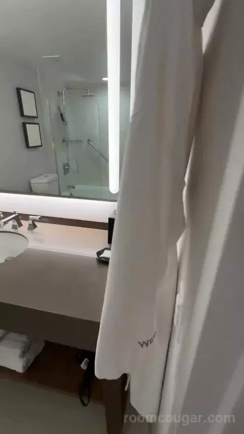 Double Room with Two Double Beds and City View (#821) bathroom picture #12