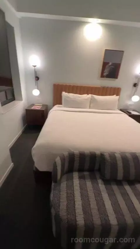Deluxe Jr Suite, Corner Room, 1 King, 1 Sofa Bed (#308) bed picture #3