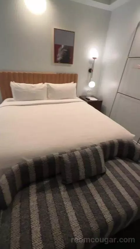 Deluxe Jr Suite, Corner Room, 1 King, 1 Sofa Bed (#308) bed picture #4