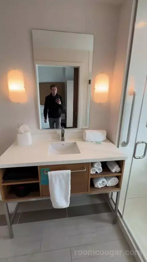 King, Balcony, Partial Ocean View (#212) bathroom picture #1