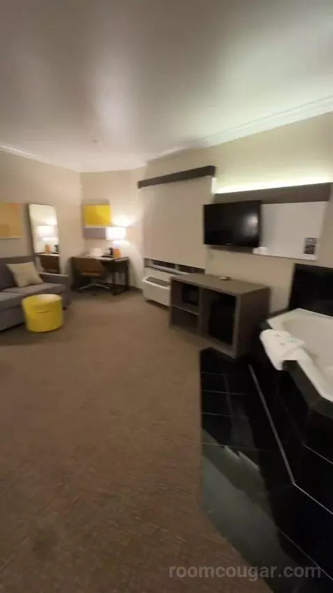Hot Tub Suite, 1 King Bed, Sofa Bed (#318) bed picture #10