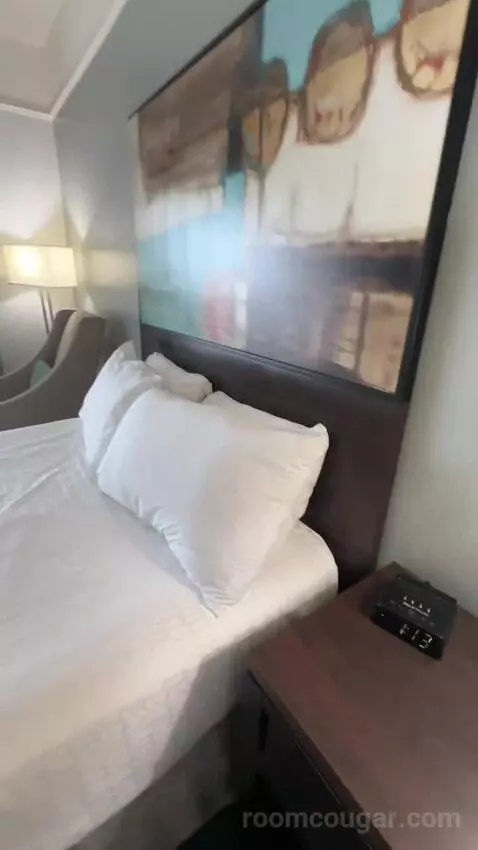 Queen Room with Ocean View (#104) bed picture #6