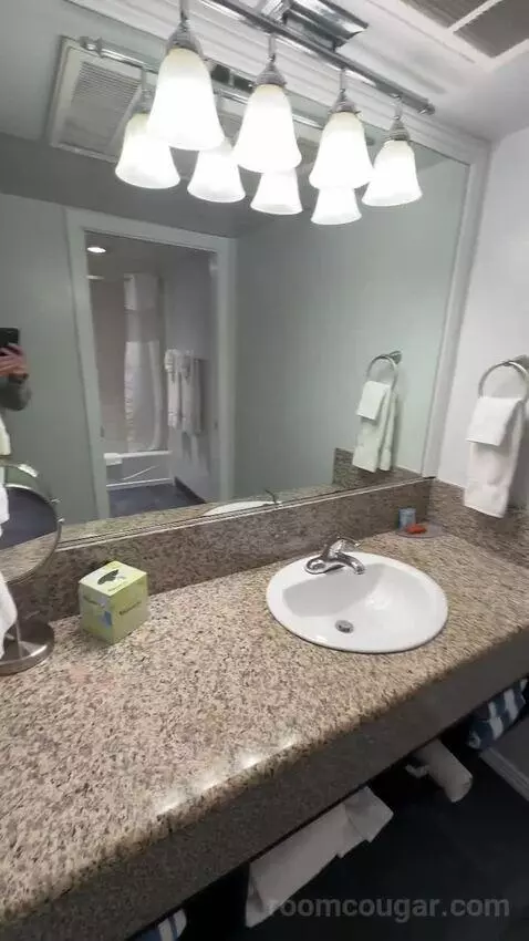 King Room with Partial Ocean View (#123) bathroom picture #1