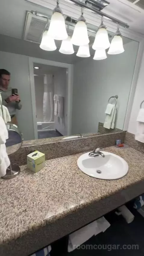 King Room with Partial Ocean View (#123) bathroom picture #2