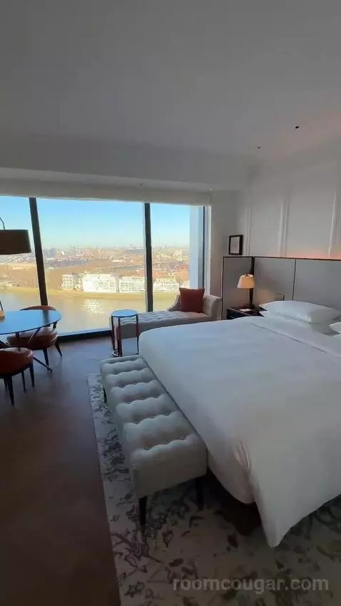 King Room with River View (#1209) bed picture #1