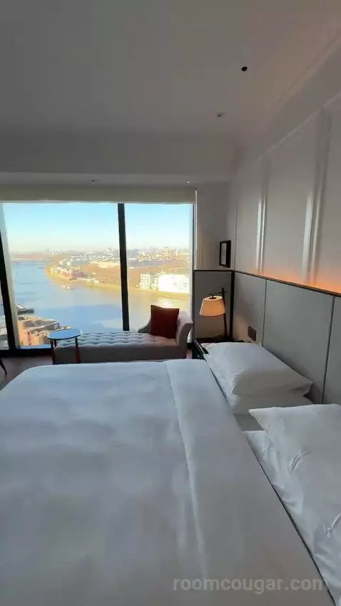 King Room with River View (#1209) bed picture #11