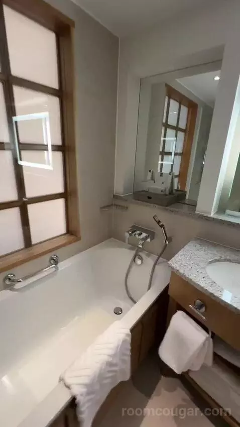 Park Lane Suite with Lounge Access (#1508) bathroom picture #6