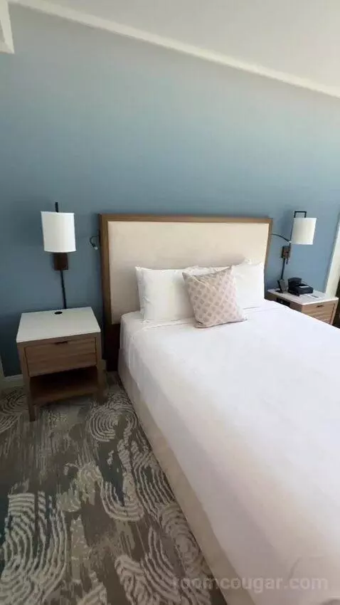 Queen Accessible Ocean View (#903) bed picture #5