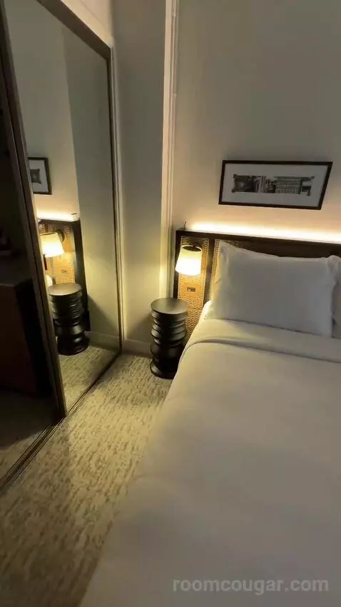 Luxe Two Queens with Sleeper Sofa (#310) bed picture #10