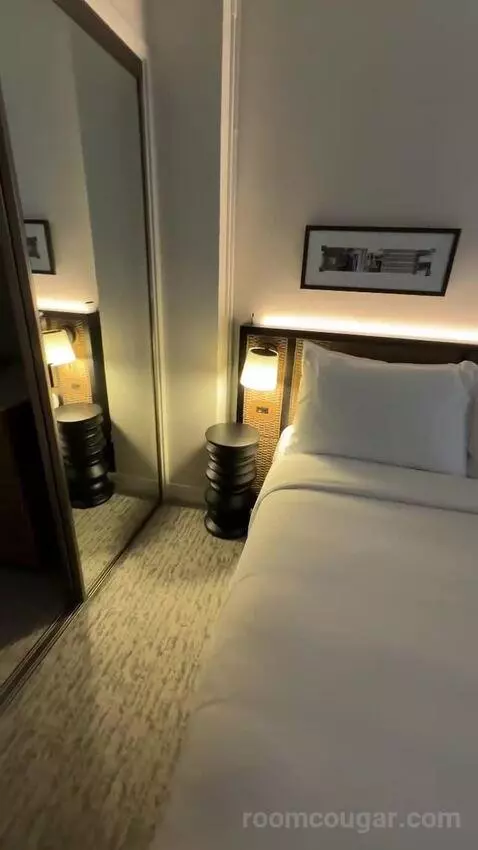 Luxe Two Queens with Sleeper Sofa (#310) bed picture #11