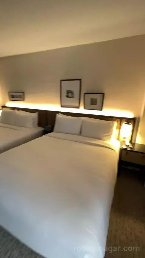 Luxe Two Queens with Sleeper Sofa (#310) bed picture #5