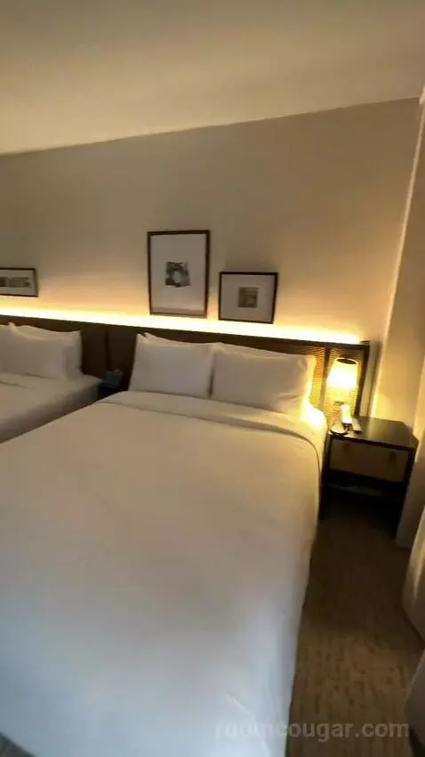 Luxe Two Queens with Sleeper Sofa (#310) bed picture #6