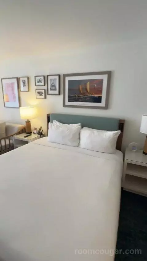 Partial Ocean View 1 King (#837) bed picture #11