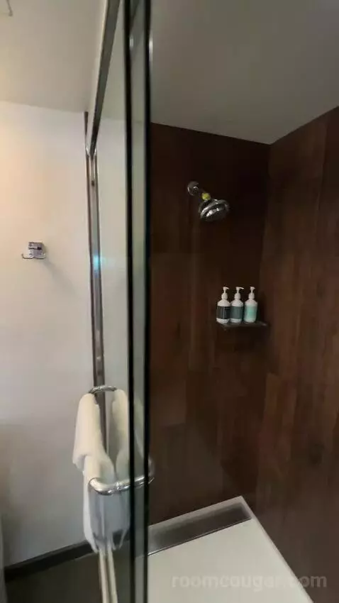 Corner Suite, 1 King Bed, Queen Day Bed, Twin Day Bed, Double Balcony (#1515) bathroom picture #6