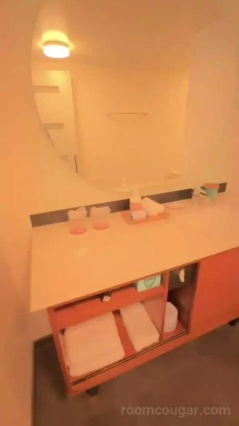 Junior Suite, 1 King Bed, Twin Day Bed, Double Balcony (#1501) bathroom picture #2