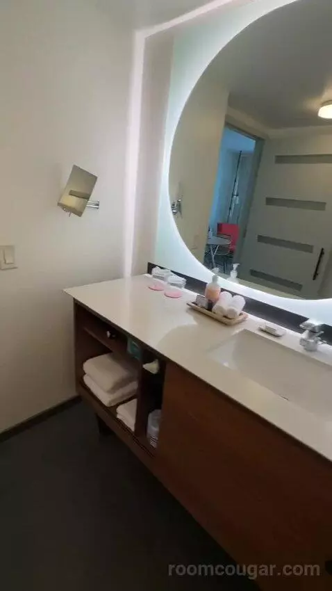 Junior Suite, 1 King Bed, Twin Day Bed, Double Balcony (#1501) bathroom picture #8