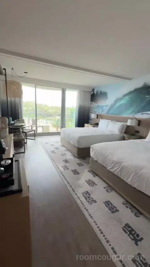 Guest Room, 2 Queen, Ocean View, Balcony (#441) bed picture #7