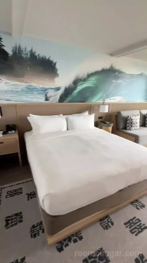 Guest Room, 1 King, Sofa Bed, Ocean View, Balcony (#501) bed picture #2