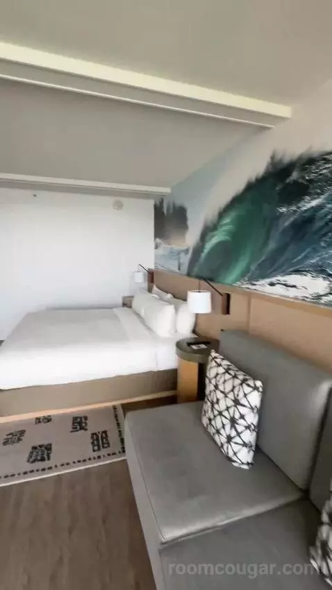 Guest Room, 1 King, Sofa Bed, Ocean View, Balcony (#501) bed picture #7