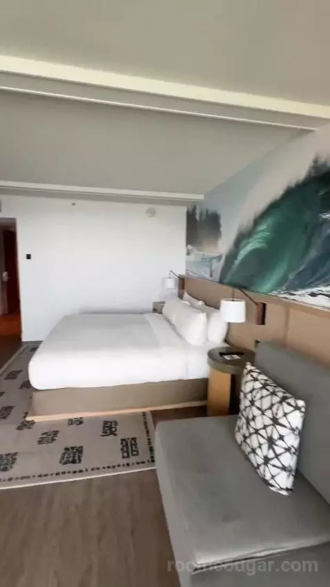 Guest Room, 1 King, Sofa Bed, Ocean View, Balcony (#501) bed picture #8