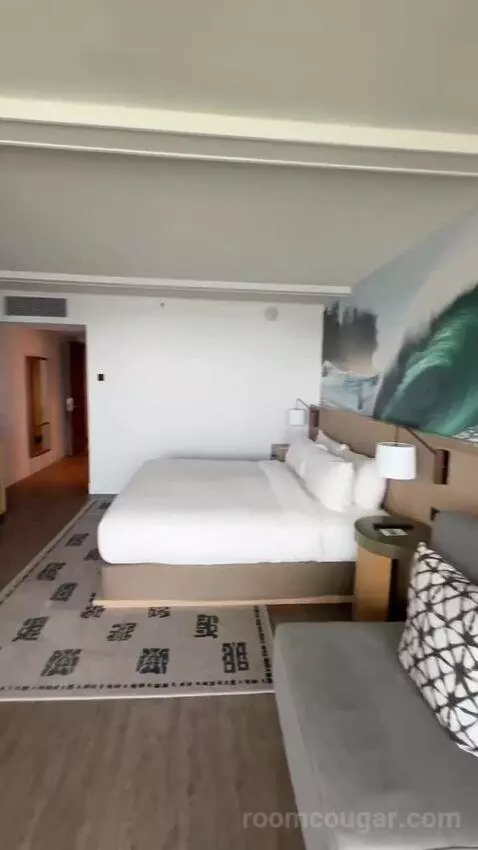 Guest Room, 1 King, Sofa Bed, Ocean View, Balcony (#501) bed picture #9