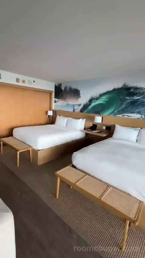 Ocean Front Suite, Suite, 2 Queen, Sofa Bed, Ocean Facing View, Lanai (#530) bed picture #12
