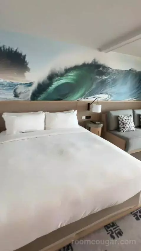ADA Ocean View Lanai, Guest Room, 1 King, Sofa Bed (#532) bed picture #6