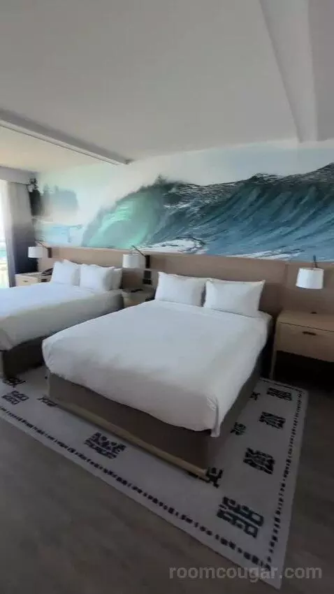 Ocean Front Club, Club Lounge Access, Club Guest Room, 2 Queen, Ocean Facing View, Top Floor (#607) view picture #2