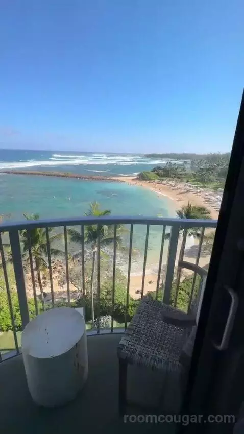 Ocean Front Club, Club Lounge Access, Club Guest Room, 2 Queen, Ocean Facing View, Top Floor (#607) view picture #7