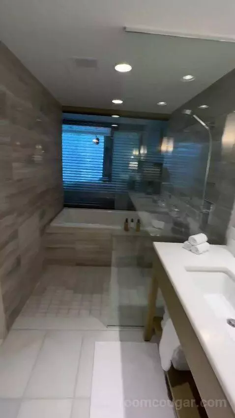 Corner Room with City and Ocean View (E1501) bathroom picture #8