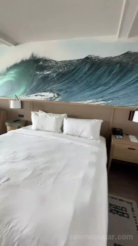 Ocean View Lanai, Guest Room, 1 King, Sofa Bed (#446) bed picture #2