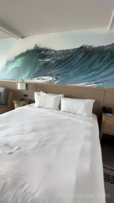 Ocean View Lanai, Guest Room, 1 King, Sofa Bed (#446) bed picture #3