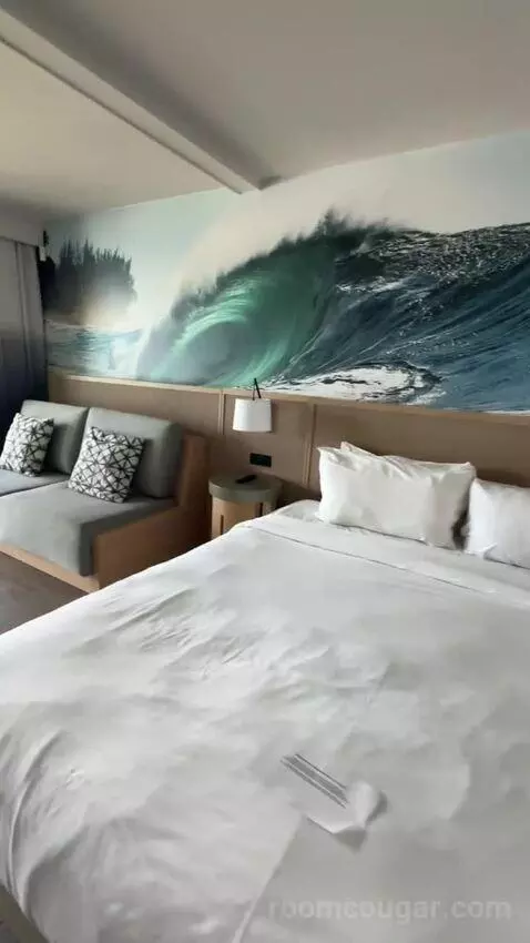 Ocean View Lanai, Guest Room, 1 King, Sofa Bed (#446) bed picture #7