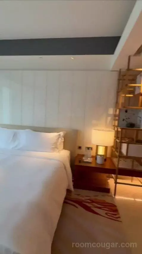 Spectacular Room, Guest Room, 1 King, Taipei 101 View (#1519) bed picture #3