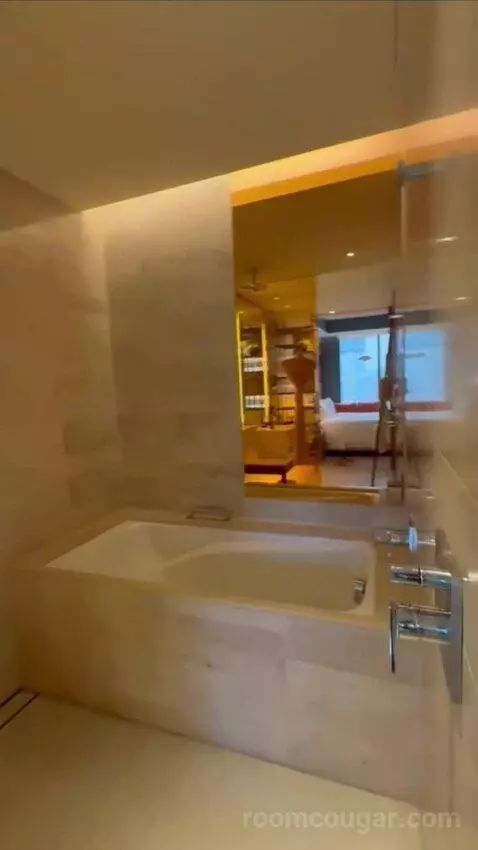 Spectacular Room, Guest Room, 1 King, Taipei 101 View (#1519) bathroom picture #7