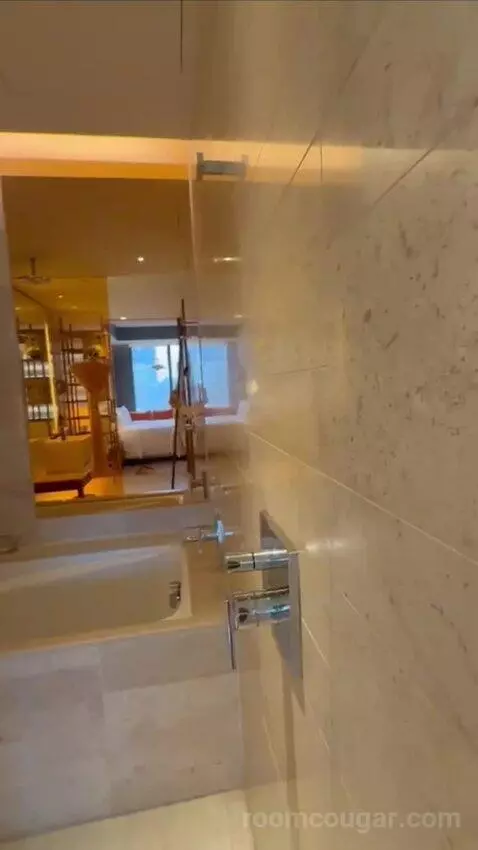 Spectacular Room, Guest Room, 1 King, Taipei 101 View (#1519) bathroom picture #10
