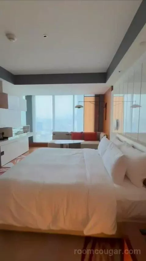 Wonderful Room, Guest Room, 1 King, City View (#1509) bed picture #5