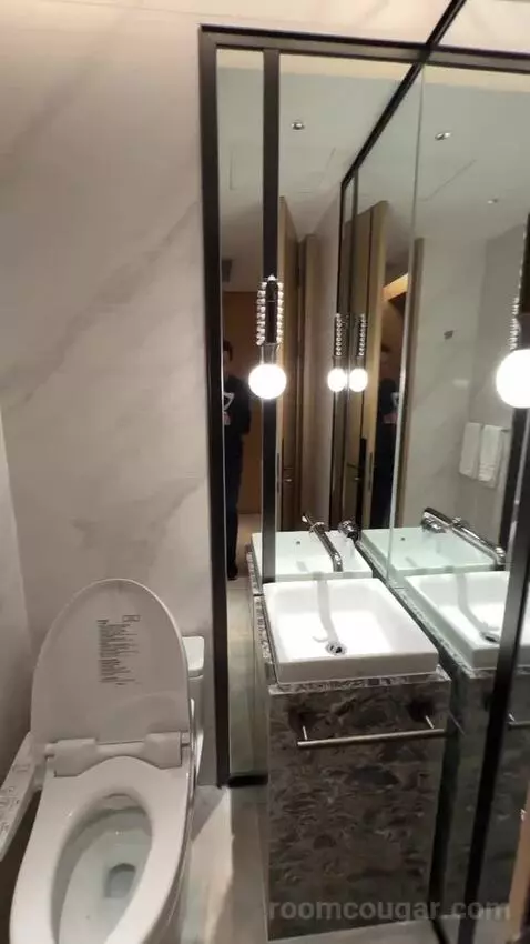 King Premium Bund View Suite (#6003) bathroom picture #3