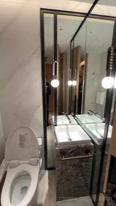 King Premium Bund View Suite (#6003) bathroom picture #4