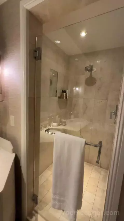 City View King, Deluxe Guest Room, 1 King, City View, High Floor (#1403) bathroom picture #7