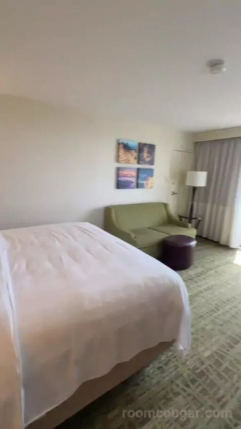 Corner King Room with Balcony (#619) bed picture #6