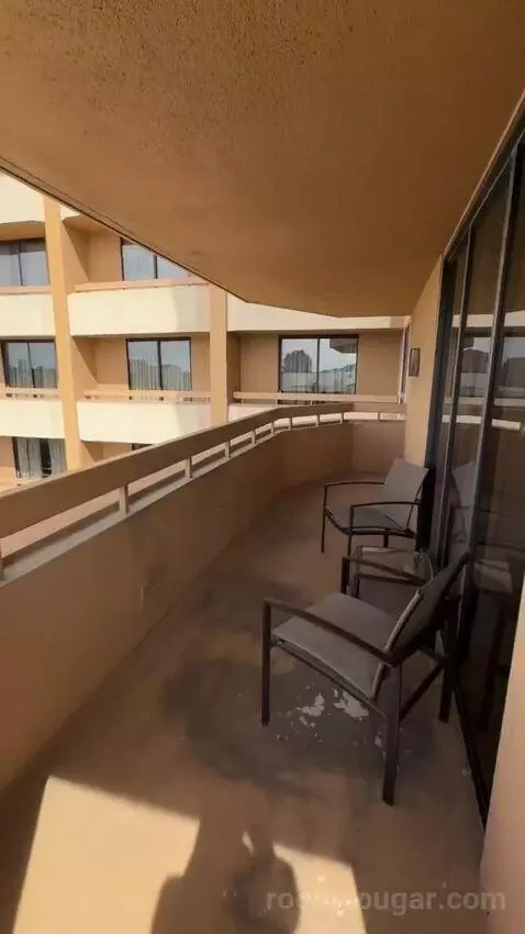 Corner King Room with Balcony (#619) view picture #7