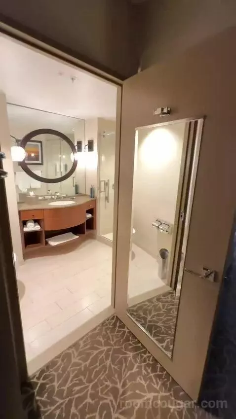 Golf View King Room (#3051) bathroom picture #1